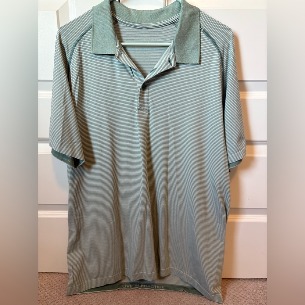 Lululemon Metal Vent Tech Short Sleeve Polo